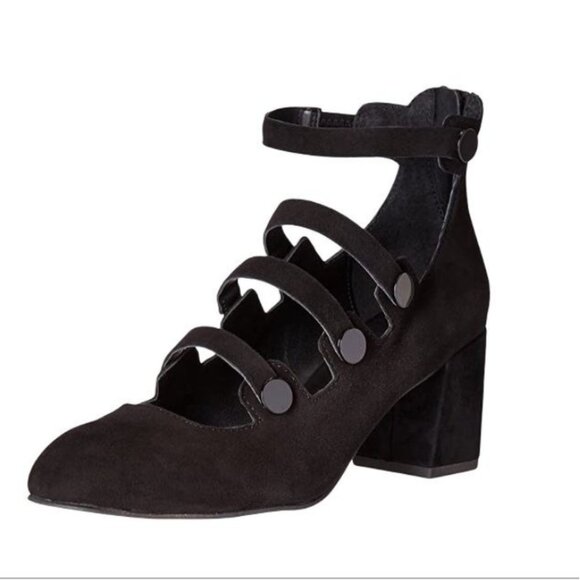 Rebecca Minkoff Women’s Blair Suede Ankle Strap Mary Jane Heels – size 9M - Picture 1 of 12